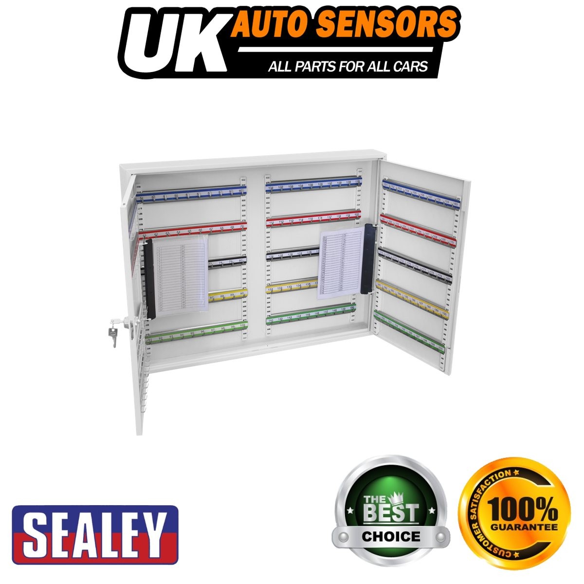 Sealey Wide Key Cabinet 200 Key Capacity SKC200W