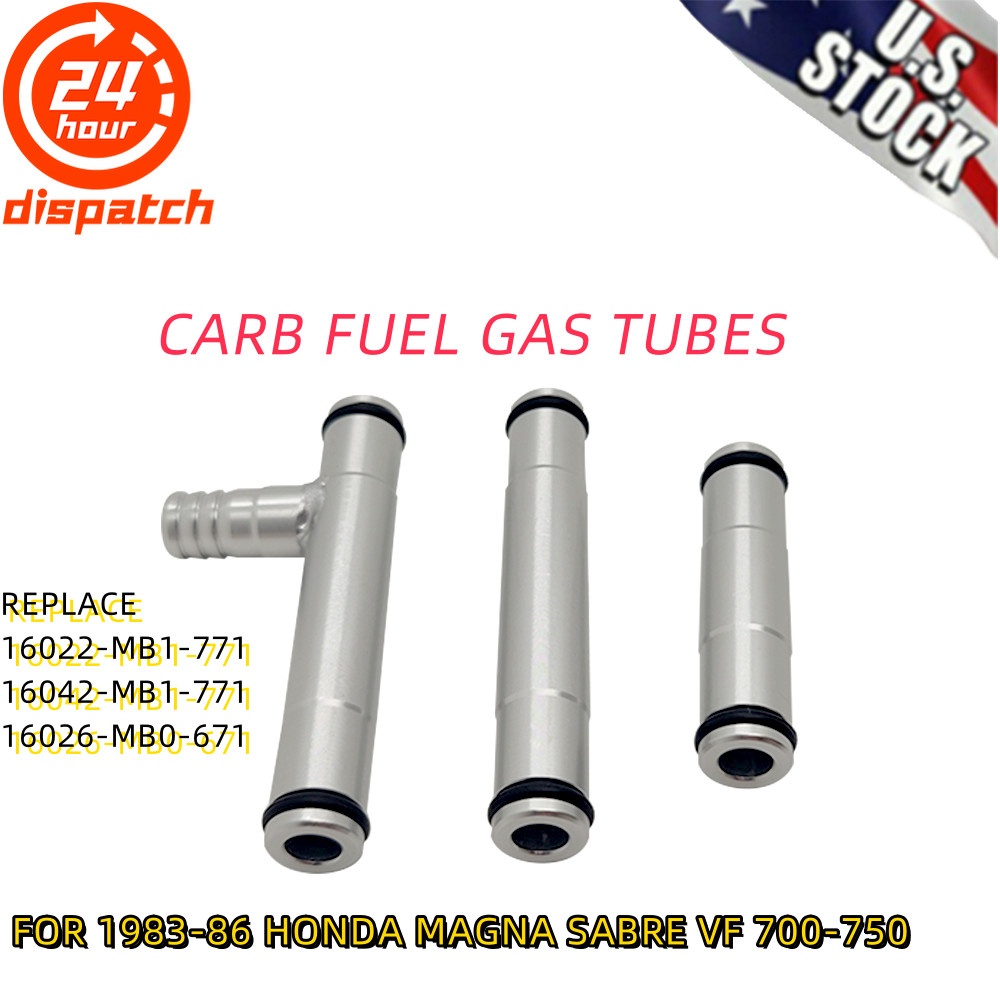 CNC FOR HONDA MAGNA SABRE VF 700-750 1100 1983-86 CARB FUEL GAS TUBES KIT