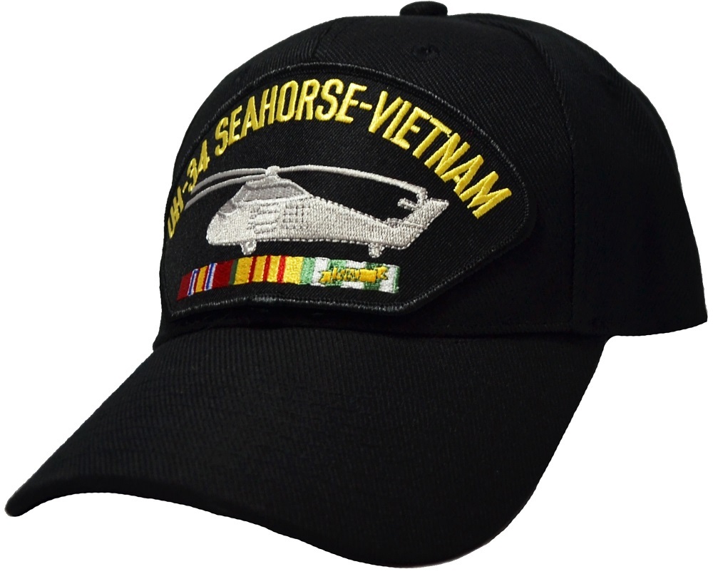 UH-34 Seahorse Vietnam Ball Cap