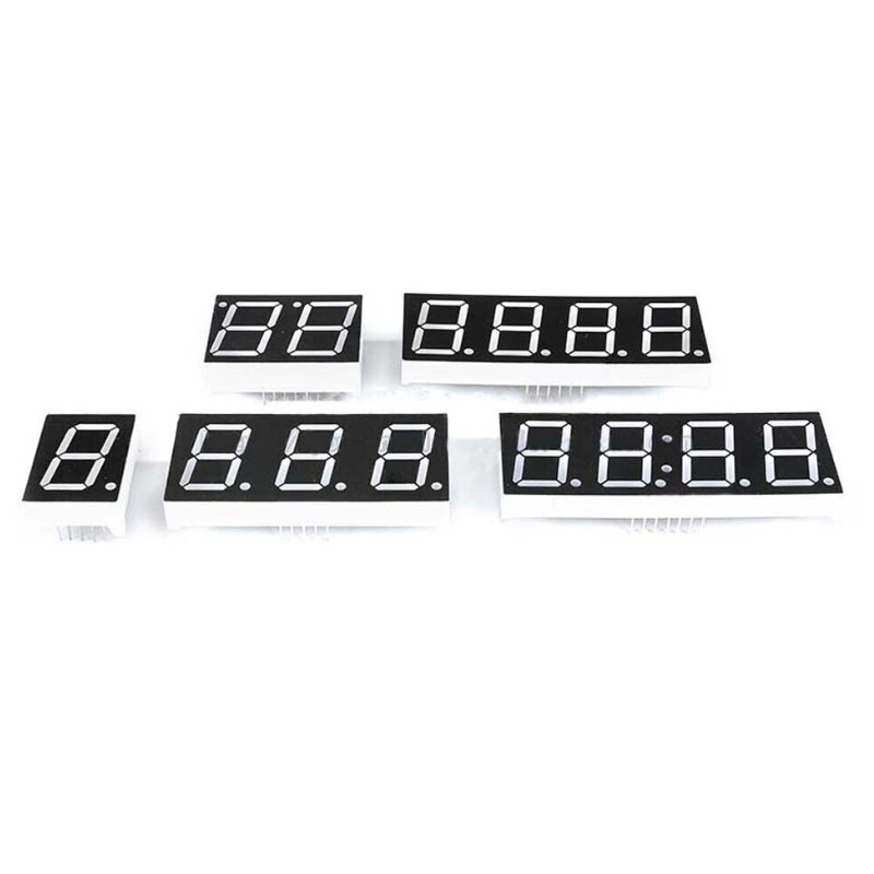 0.28/0.36/0.4/0.56/0.8" Red led Display 7 Segment Common Cathode/Anode 1-4 Digit