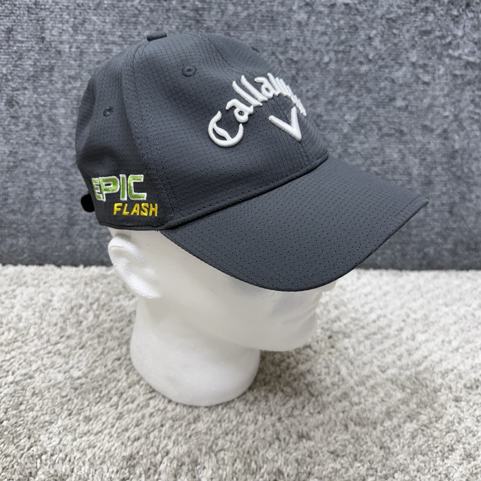Callaway Epic Flash Golf hat cap Apex Chrome  Odyssey Soft gray strapback