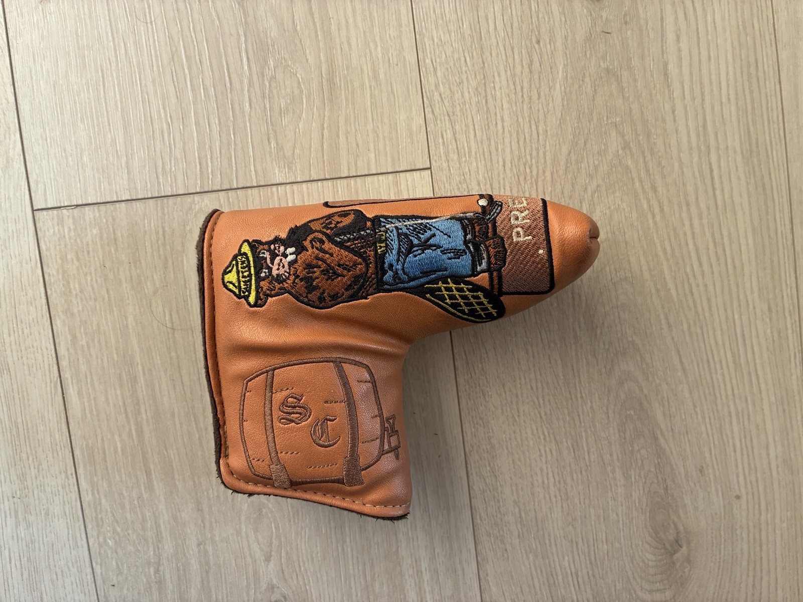VERY RARE Sweetens Cove Smokey Bear Putter Headcover - Excellent Condition