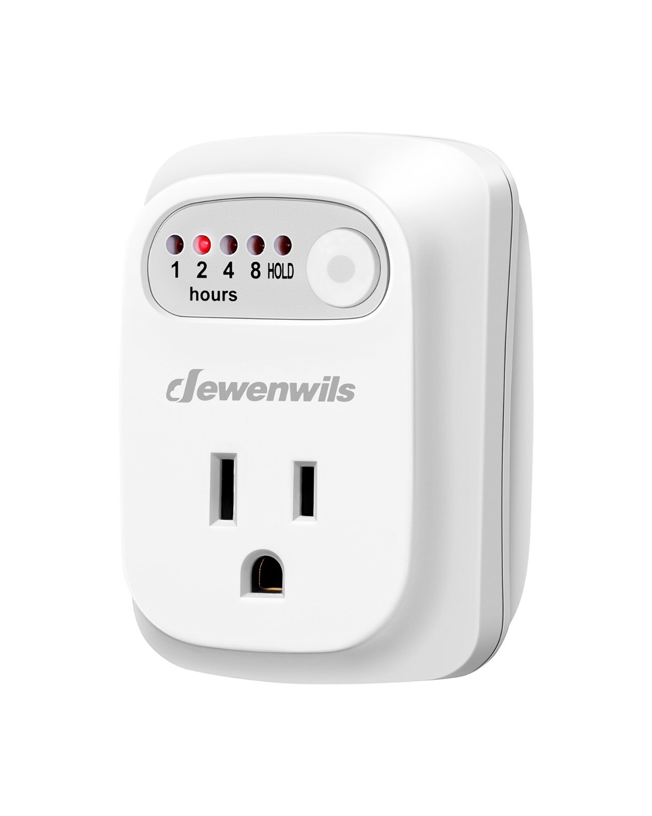 DEWENWILS Countdown Timer Outlet Auto Shut Off 15A 1000W 2-Pack UL Listed