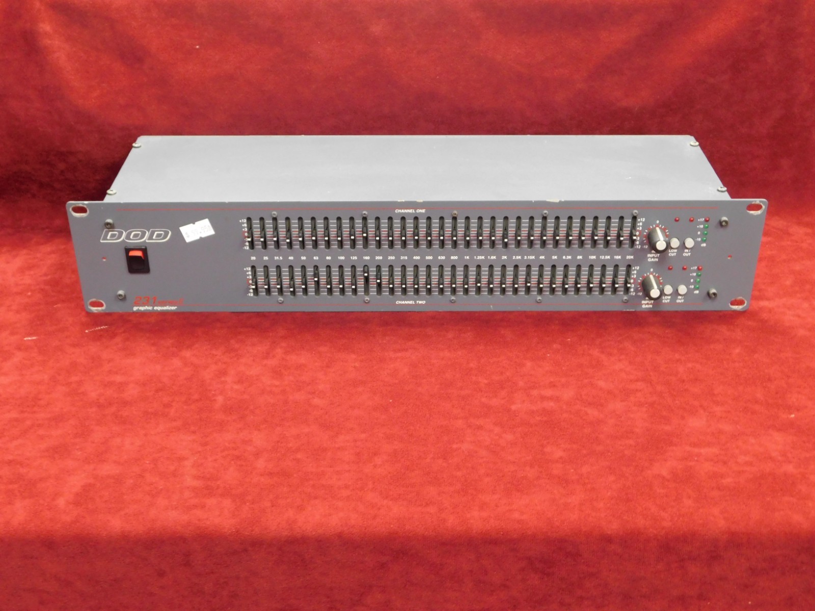 DOD 231 Series II 31 Band Stereo Graphic Equalizer EQ !