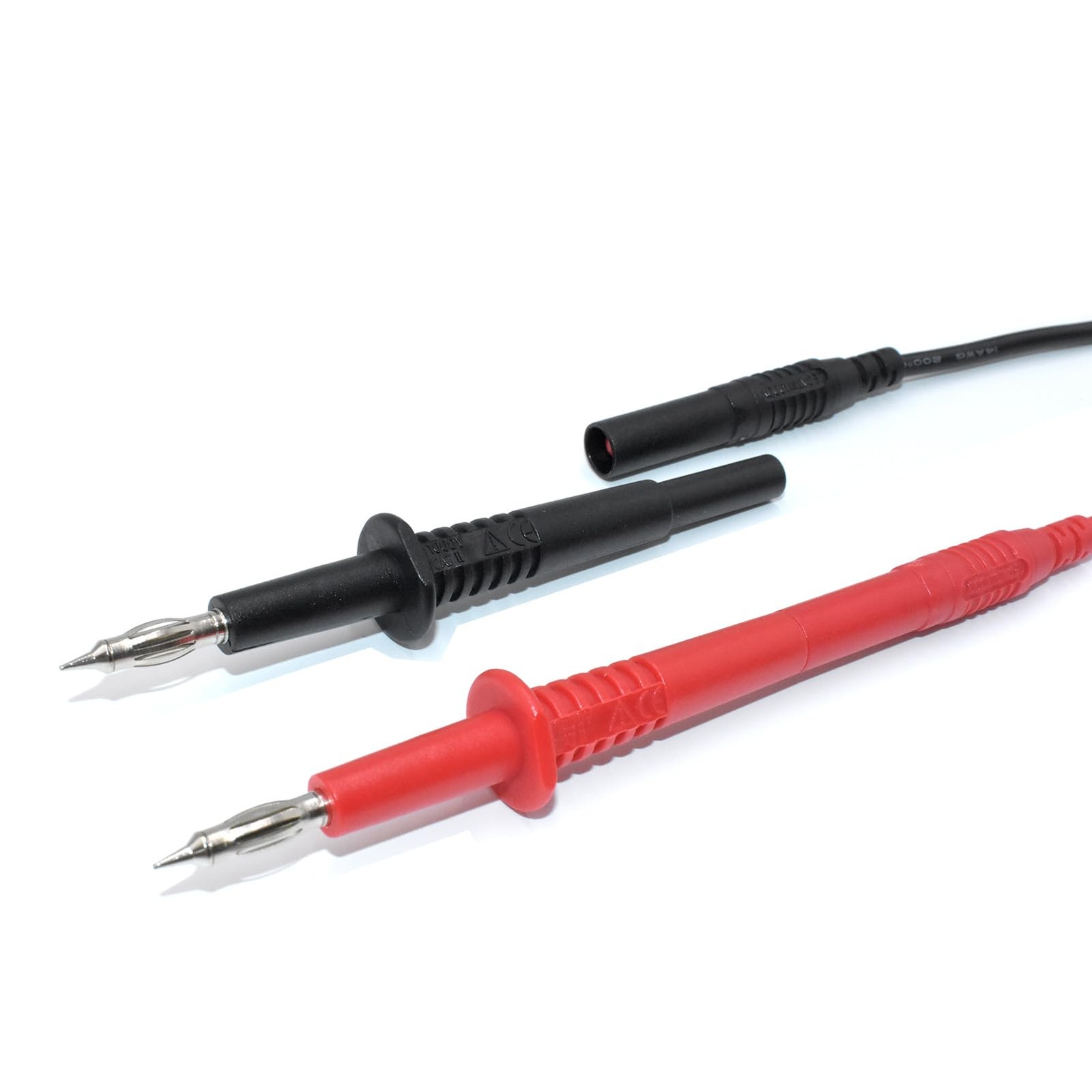 10Pcs Test Leads Kit, Double Insulated Lead Set with Alligator Clips...