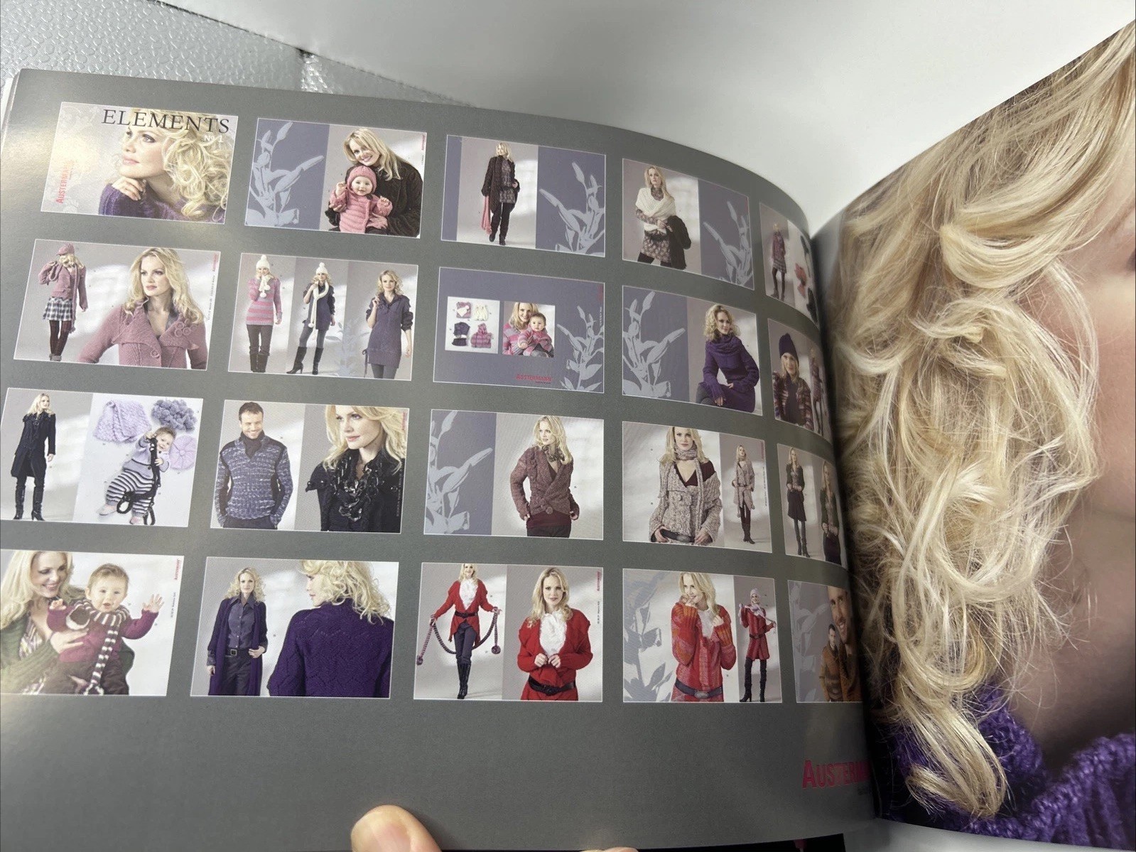 Austermann Elements No 1 Knitting Pattern Book