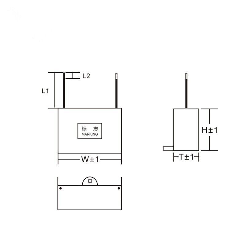 CBB61 6mfd 6uf 6.0uf 250V VAC 50/60Hz Epoxy Resin Sealed Ceiling Fan Capacitor
