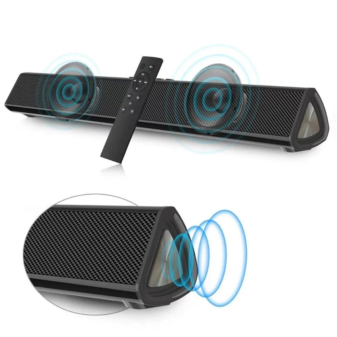 Bluetooth Soundbar Speaker for TV PC AUX USB Portable LP-S16 New