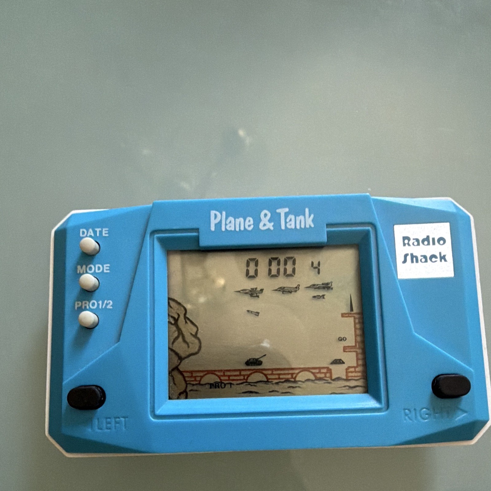 Radio Shack Plane & Tank Handheld Electronic Game 60-2196A Vintage TESTED WORKS