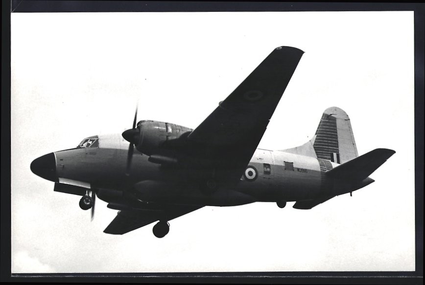 Photography Aircraft, Low Wing With Registration WJ916