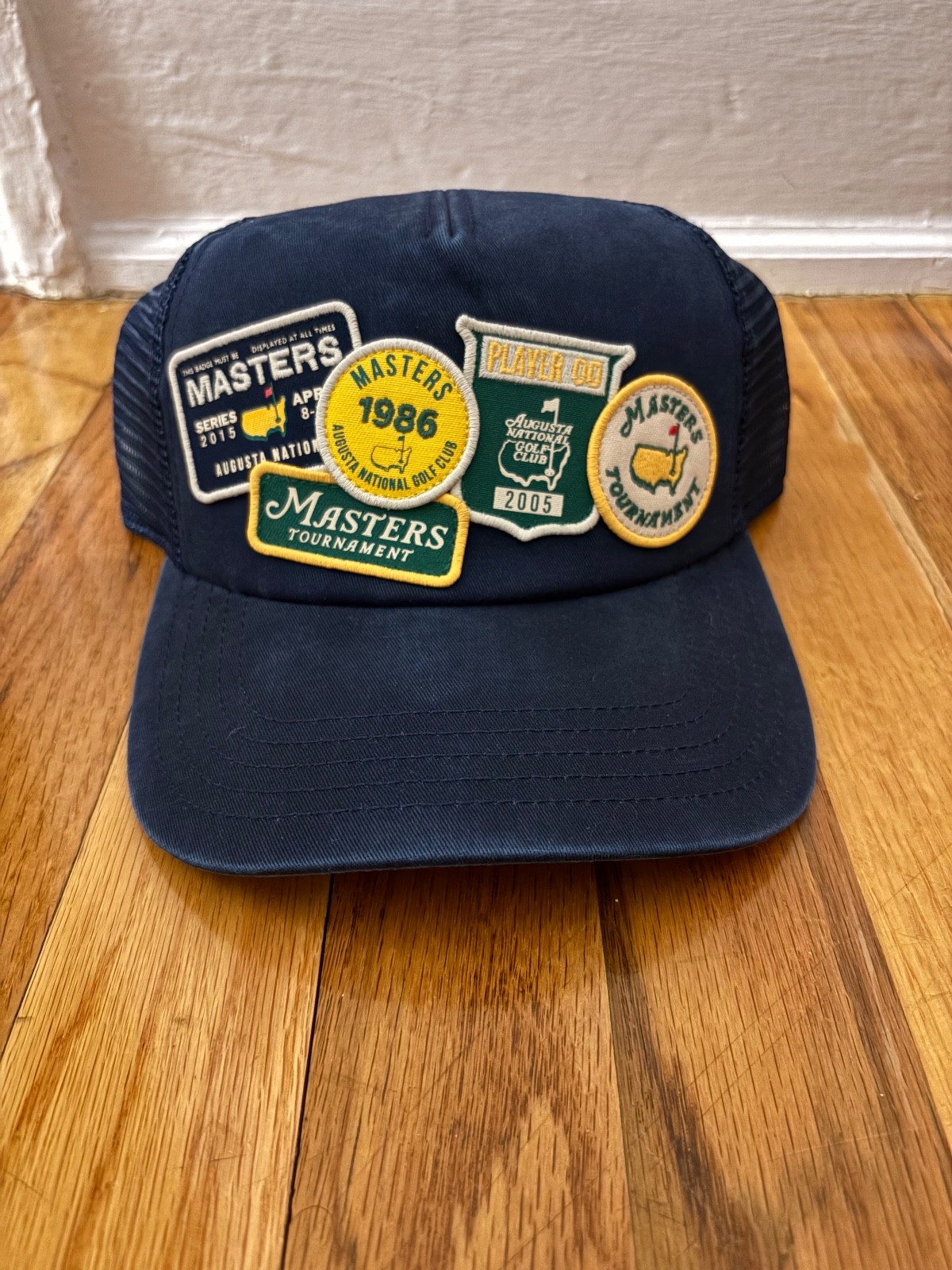 Rare Masters Badge Patch Hat - Navy with Tags