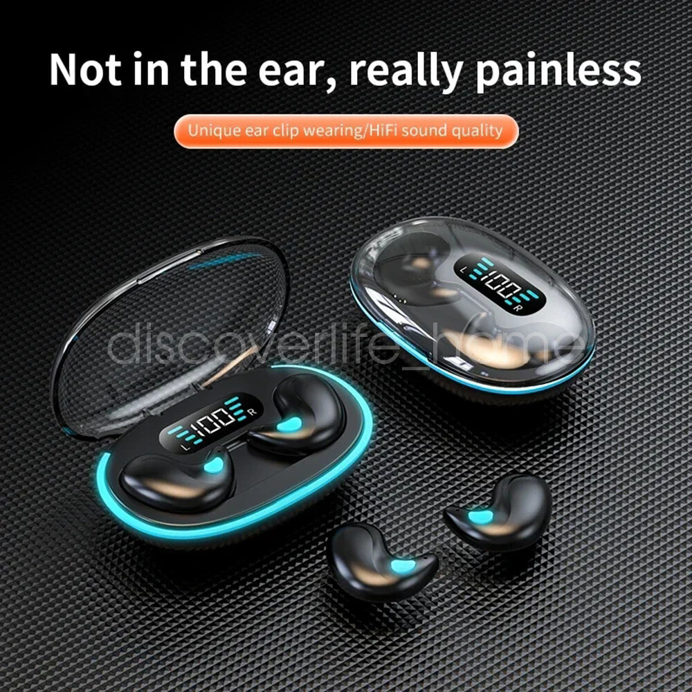 NEW Invisible Earbuds Micro Bluetooth Earbuds Sleep TWS Wireless Earphones Mini
