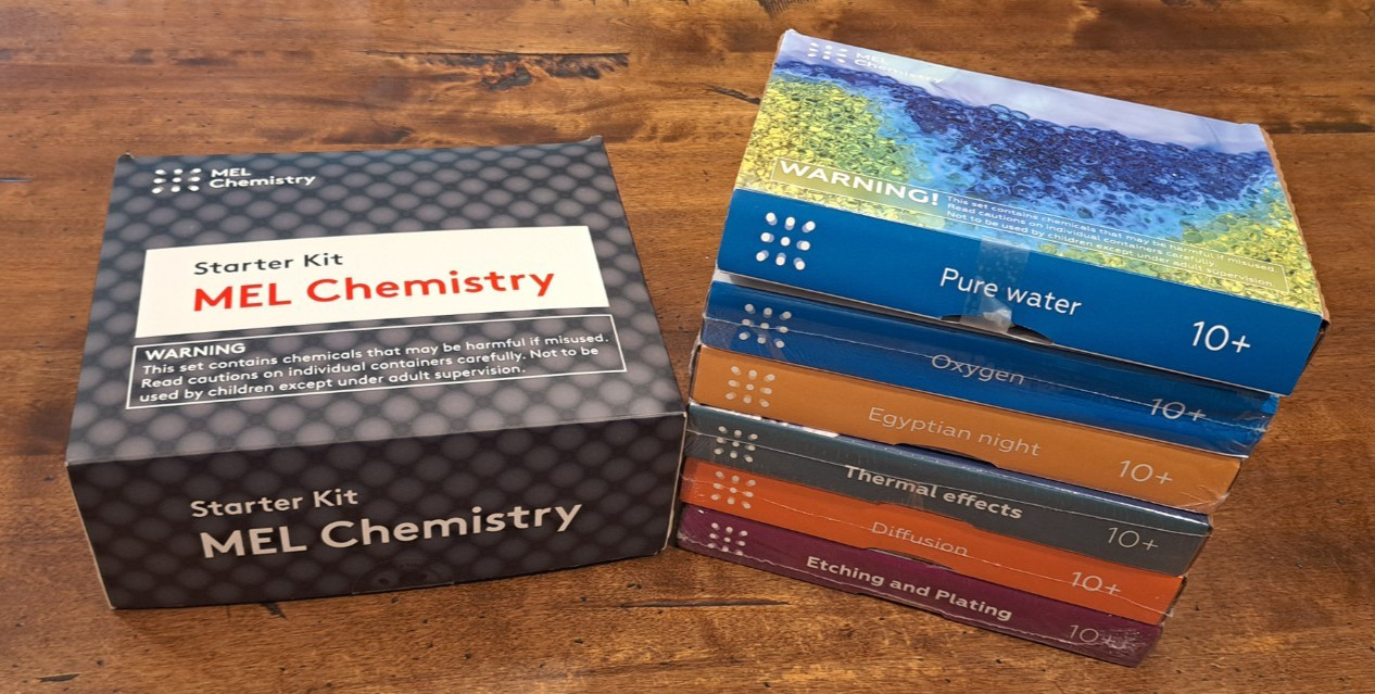 MEL Chemistry bundle with 6 kits (5 unopened with manufacture's seals intact)