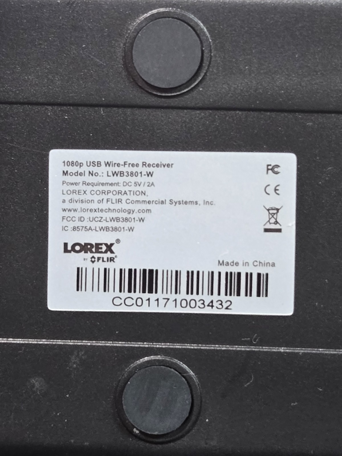 Lorex LHB906-D Wire-Free HD Security DVR w/ Remote & Mouse - No Cameras