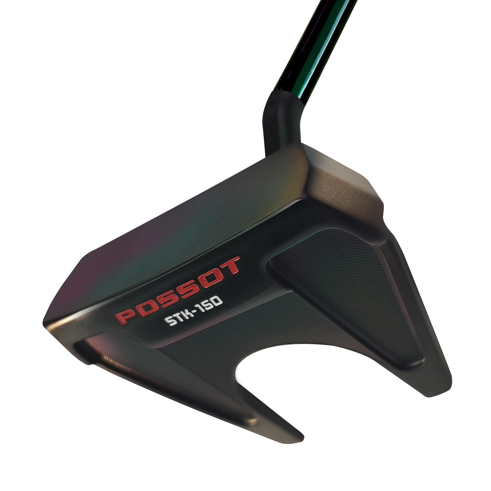 POSSOT Golf Putter for Man Right Hand, 304 Powder Metallurgy 34", Black