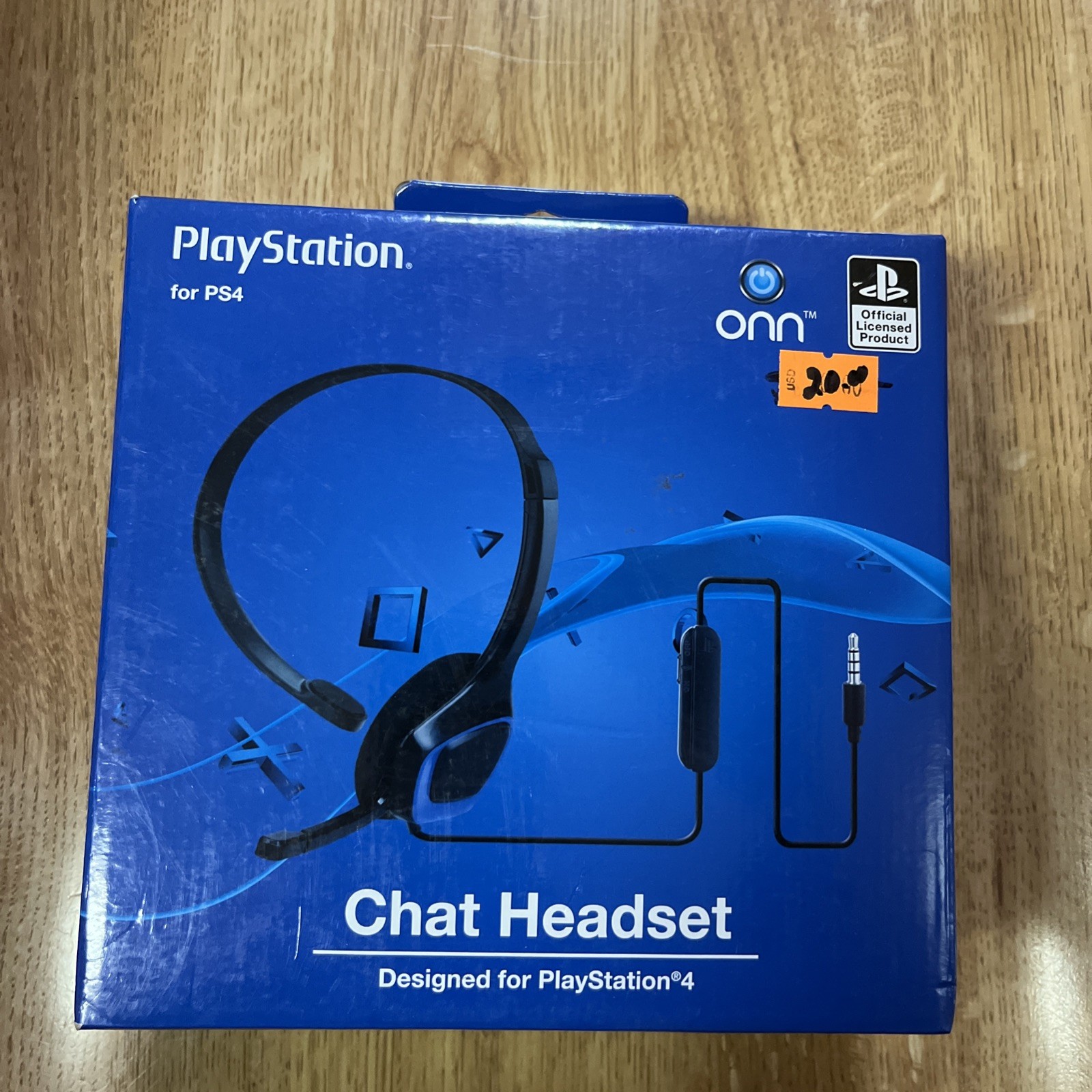 PlayStation  Chat Headset  For PS4.ONN Brand  New On Box.