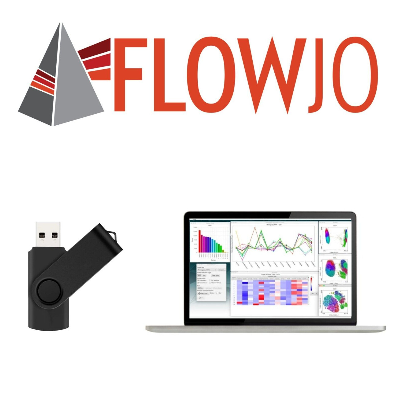 FLOWJO v10.10.1 License Key WINDOWS | USB FlowJo Dongle Flow Cytometry Unlimited