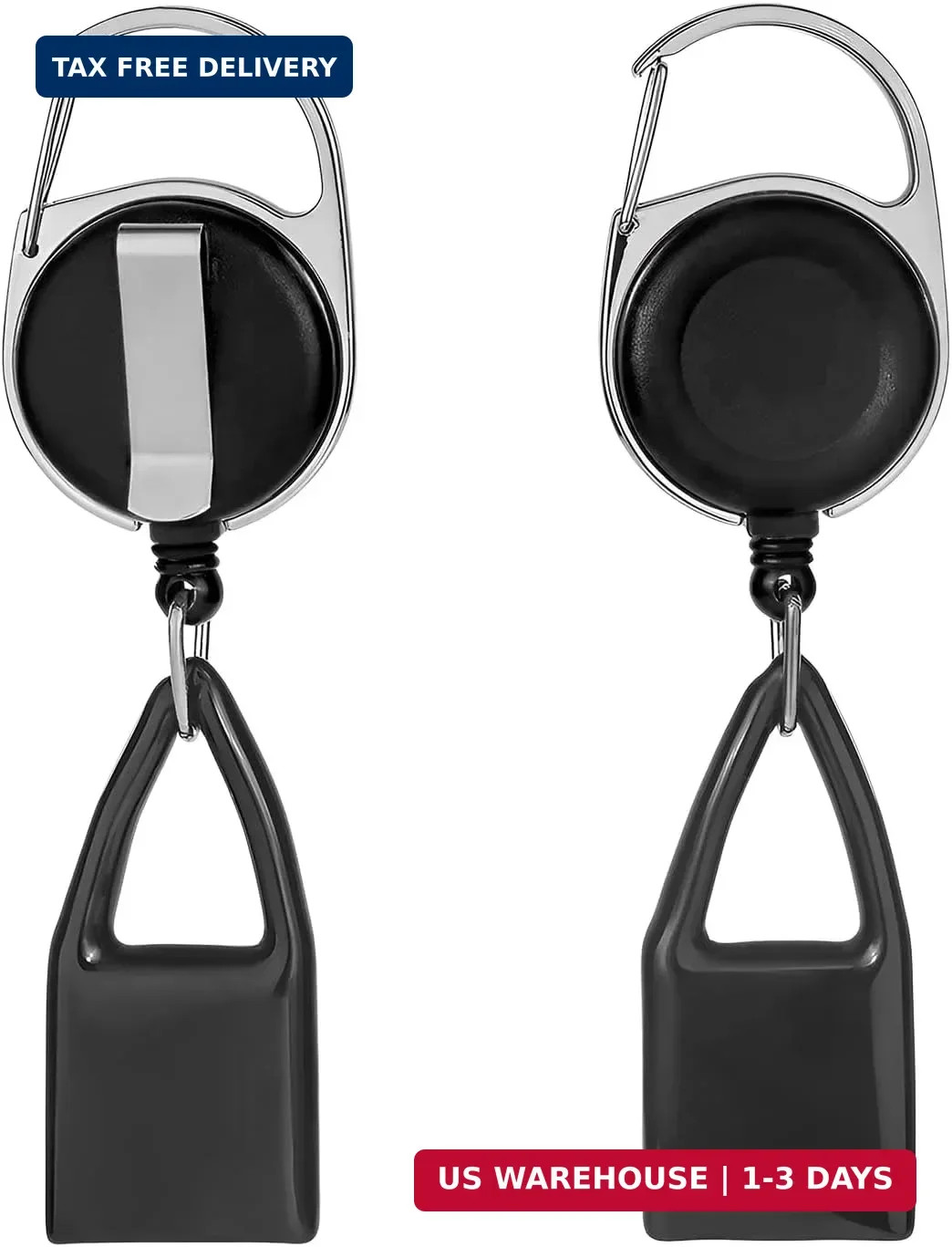 2 PCS Retractable Lighter Leash, Anti-Lost Pants Lighter Clip Protective Cover,