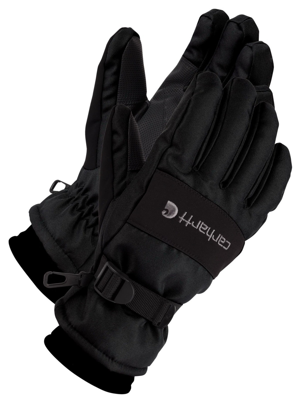 Carhartt WP Waterproof Large Gloves for Men, Black