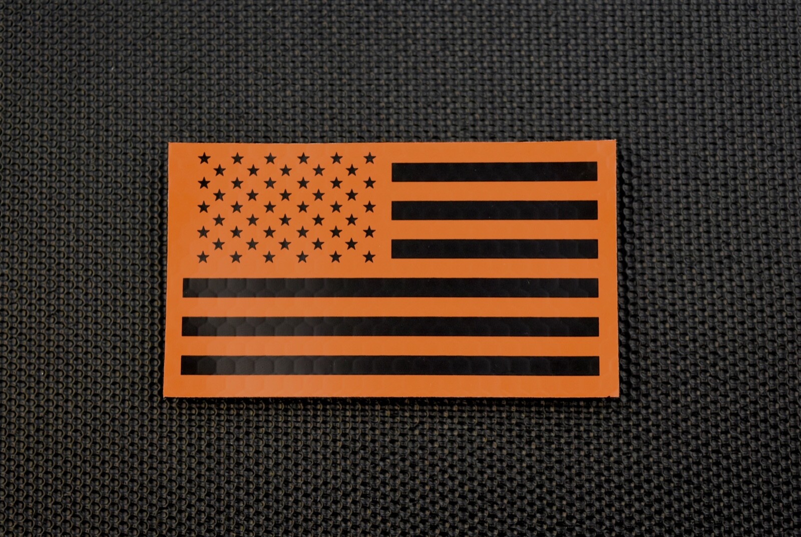 SAR Infrared US Flag Patch Set Orange & Black Search & Rescue