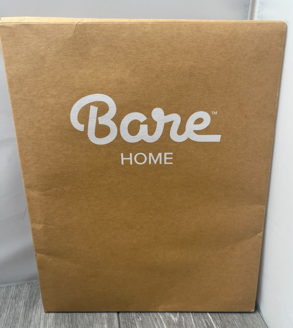 2-Pack Bare Home Microfiber Pillow Sham Covers Set, Taupe King Size