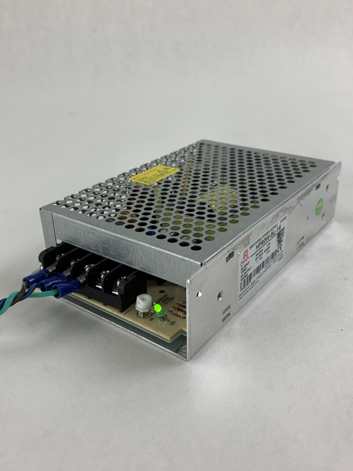 Hengfu HF60W-SL-15 Switching Power Supply 60W AC Input 100-240V DC 15V - Tested