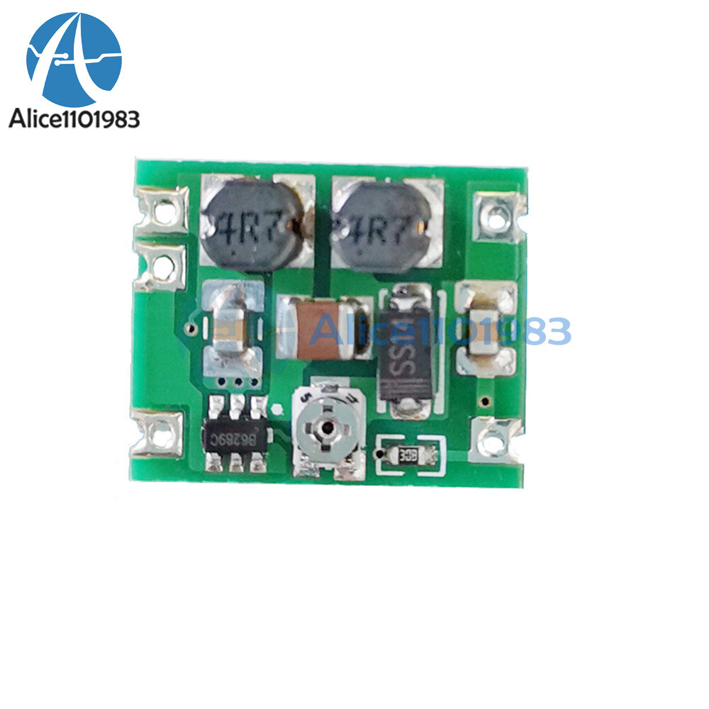 10PCS Mini Automatic Buck-Boost Regulator Module Input DC3V-15V Output DC1V-15V