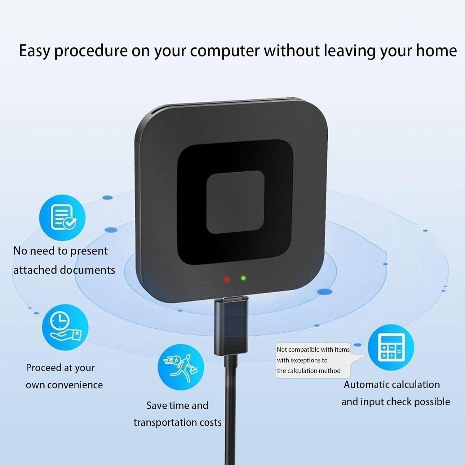 NEW 2025 USB C Smart Card Reader, DOD Military CAC, Automatically Recognizes USB