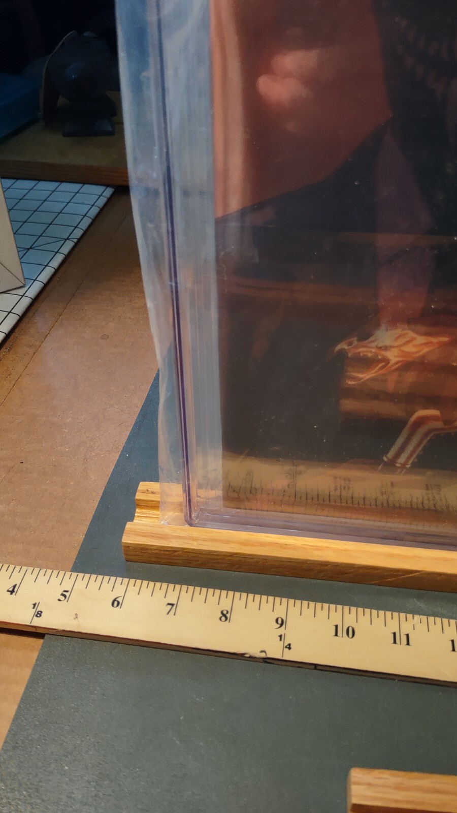 Comic Book Display - Real Wood Wall Mount - Hand Made - Boarded Comics-TREASURY