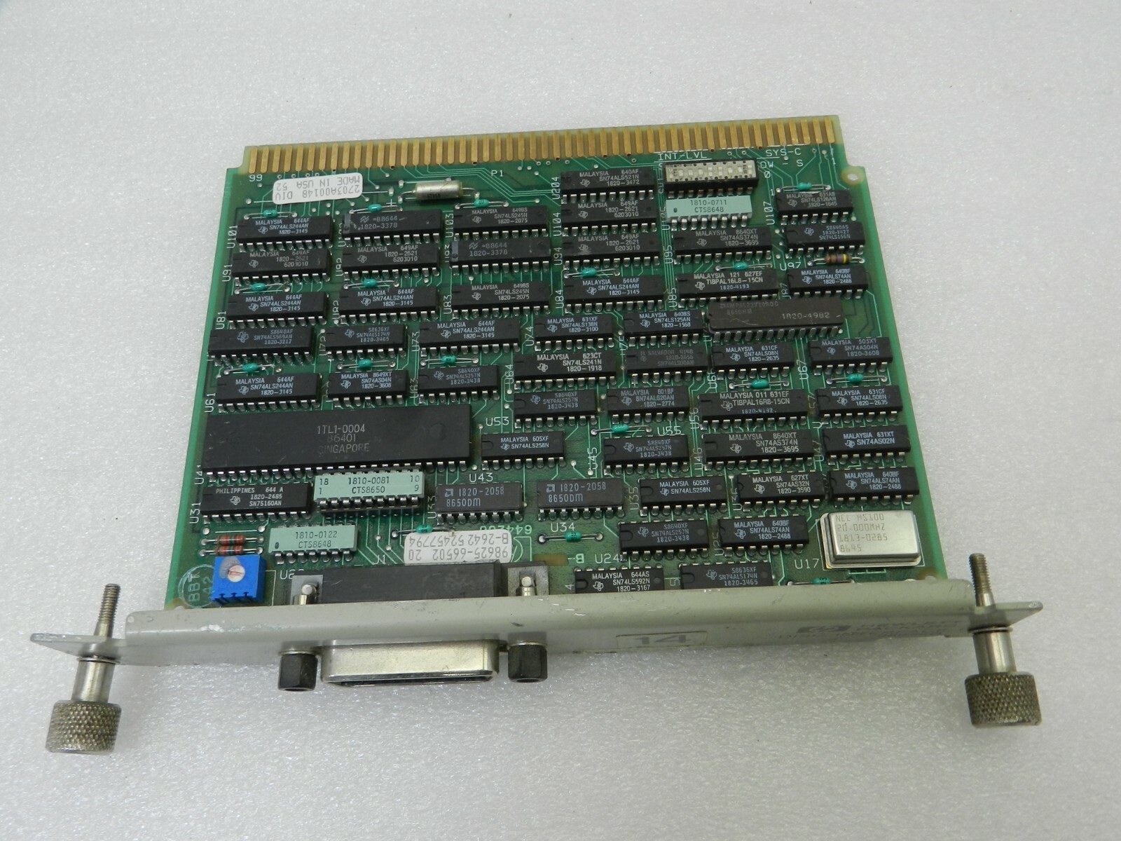 HP 98625B Disc Interface Card