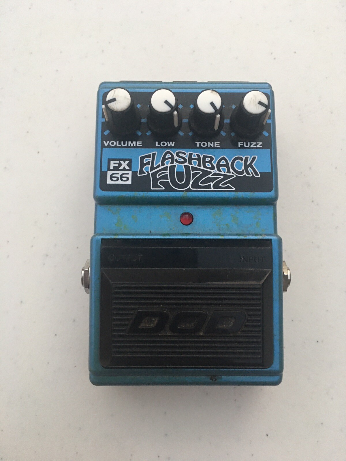 DOD Digitech FX66 Flashback Fuzz Distortion Rare Vintage Guitar Effect Pedal