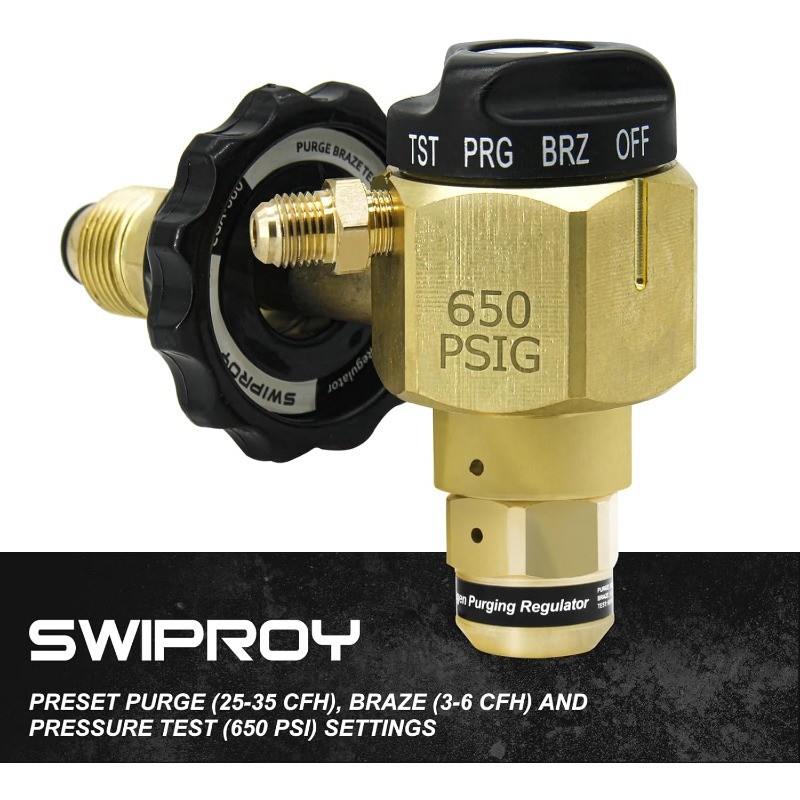 VN-650 Flowmeter Nitrogen Purging Regulator
