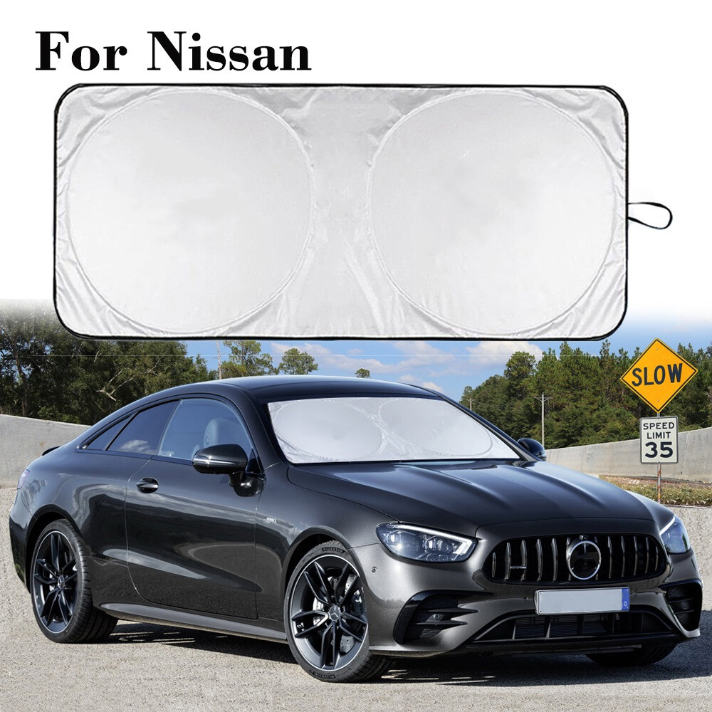 For Nissan Accessory Car Windshield Sun Shade Reflective UV Window Cover Visor