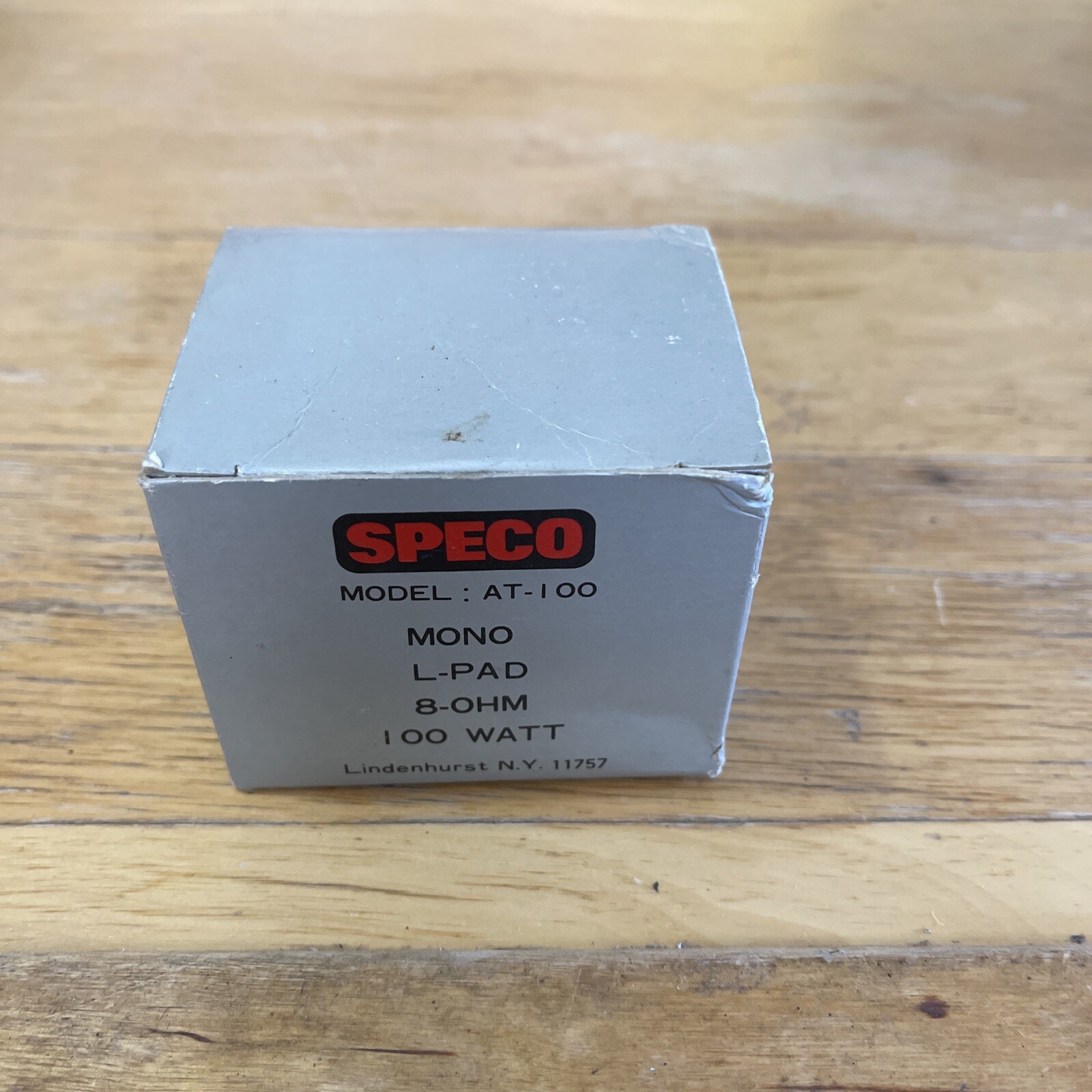 Speco L-Pad AT-100 8ohm 101 W  2-Way Control Monaural Balance NOS
