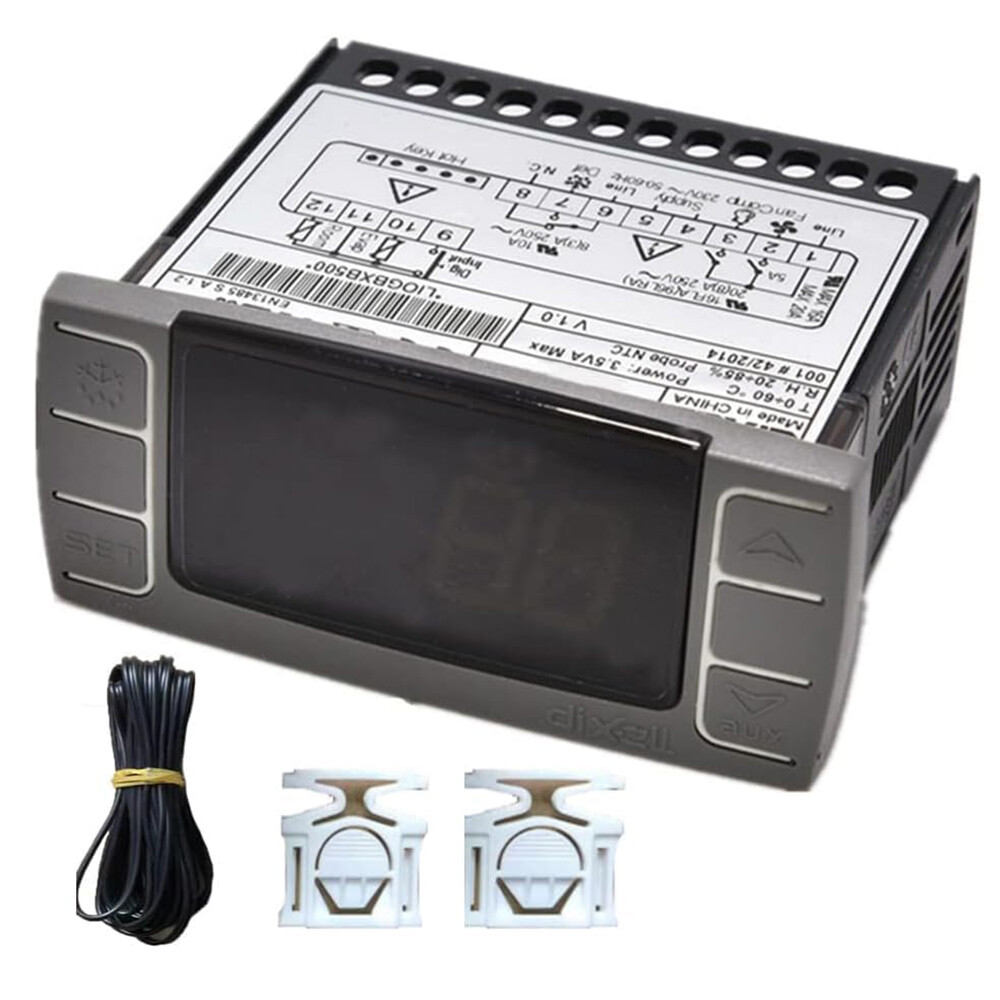 Dixell XR06CX-4DAFILS 120V Digital Thermostat Controller Defrost Fan Probes