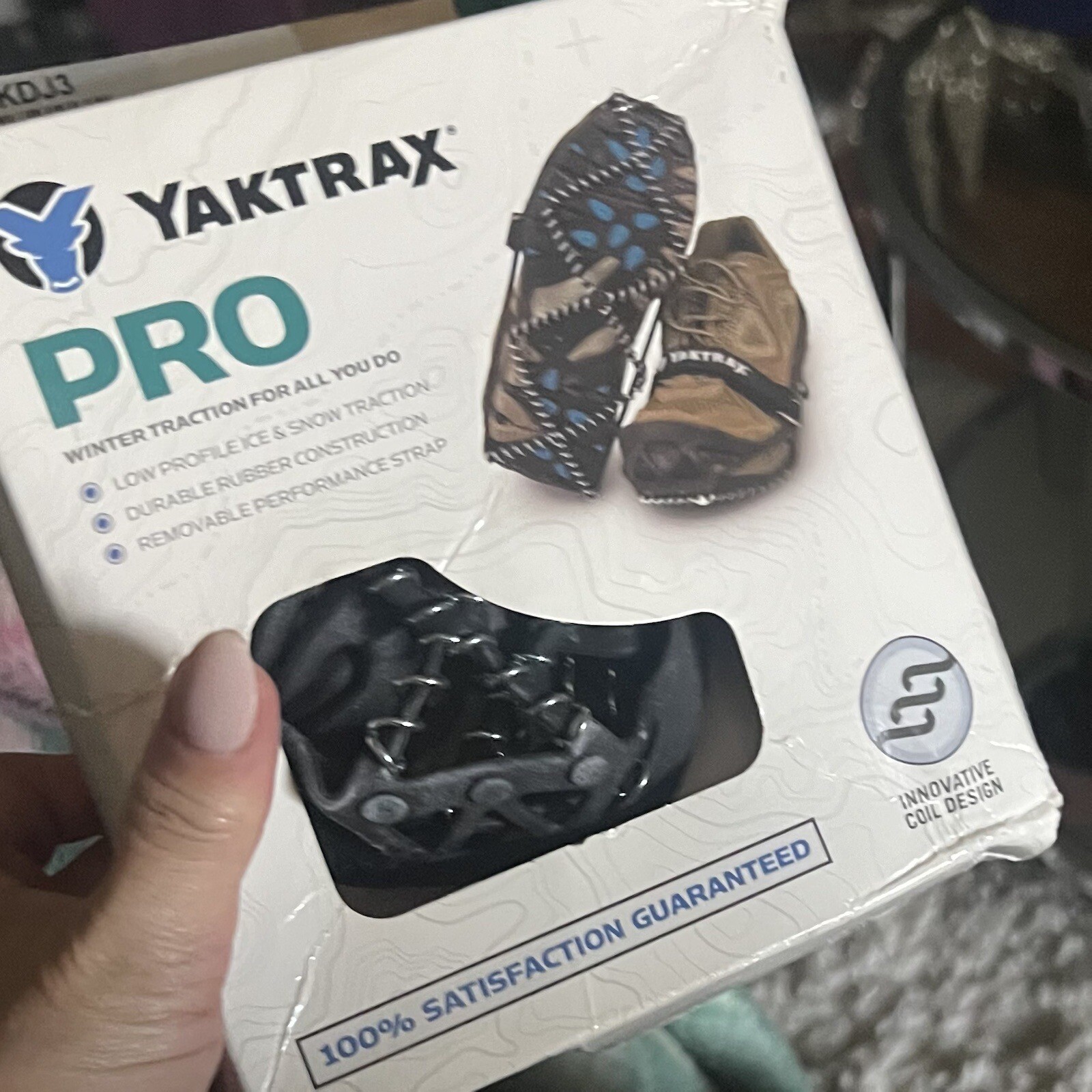 Yaktrax Pro Winter Traction Size Small Innovative Coil Design
