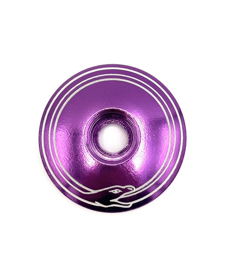 OUROBOROS - HEADSET STEM TOP CAP 1 1/8" Purple