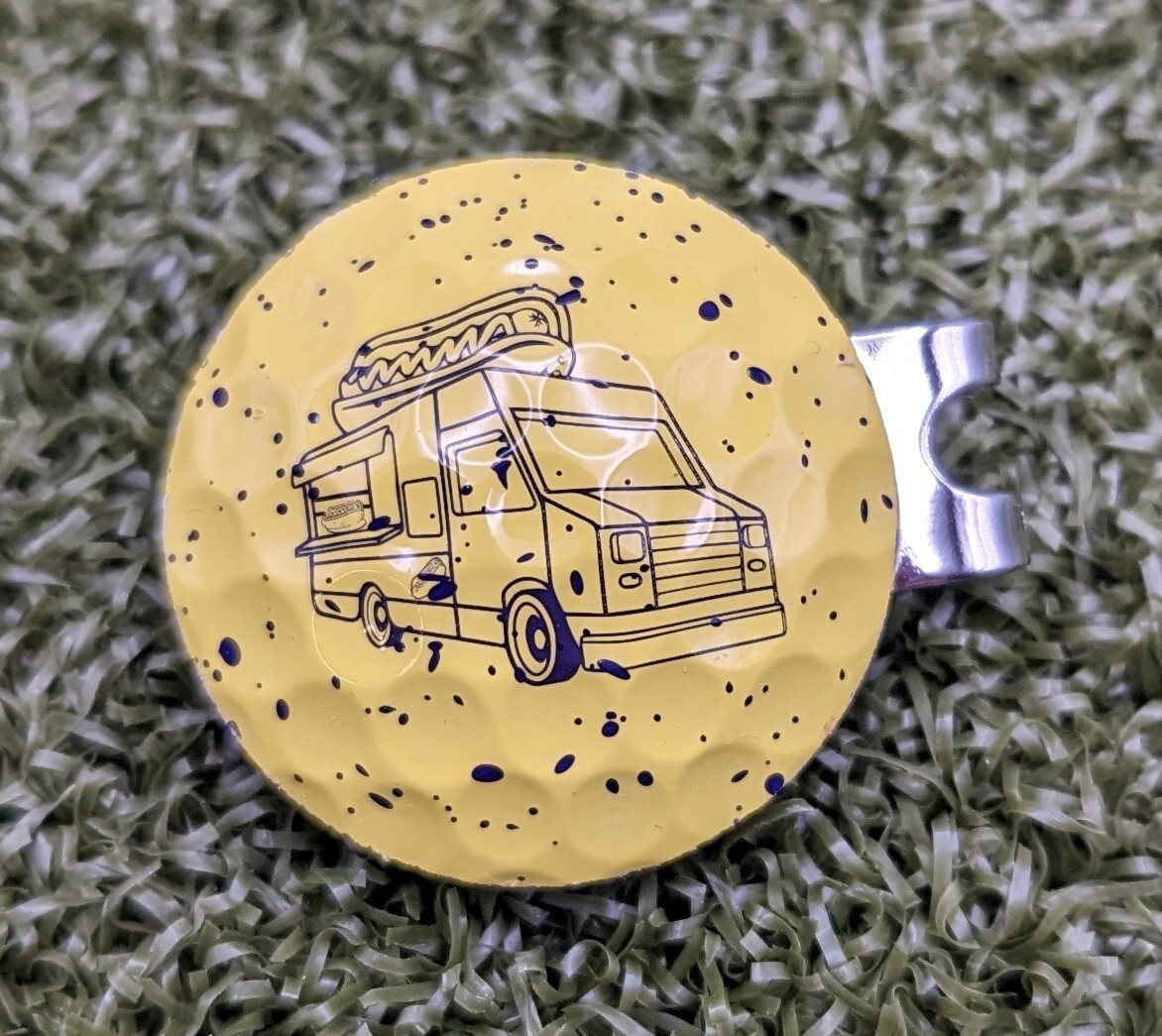 Vice Pro Plus Drip Limited Edition Goofballz Real Golf Ball Marker Food Truck