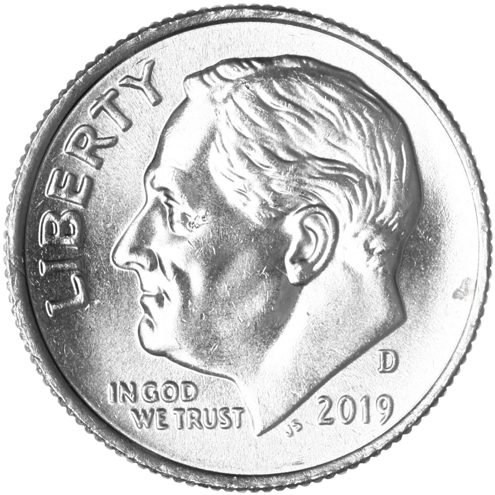 2019 D Roosevelt Dime BU US Coin
