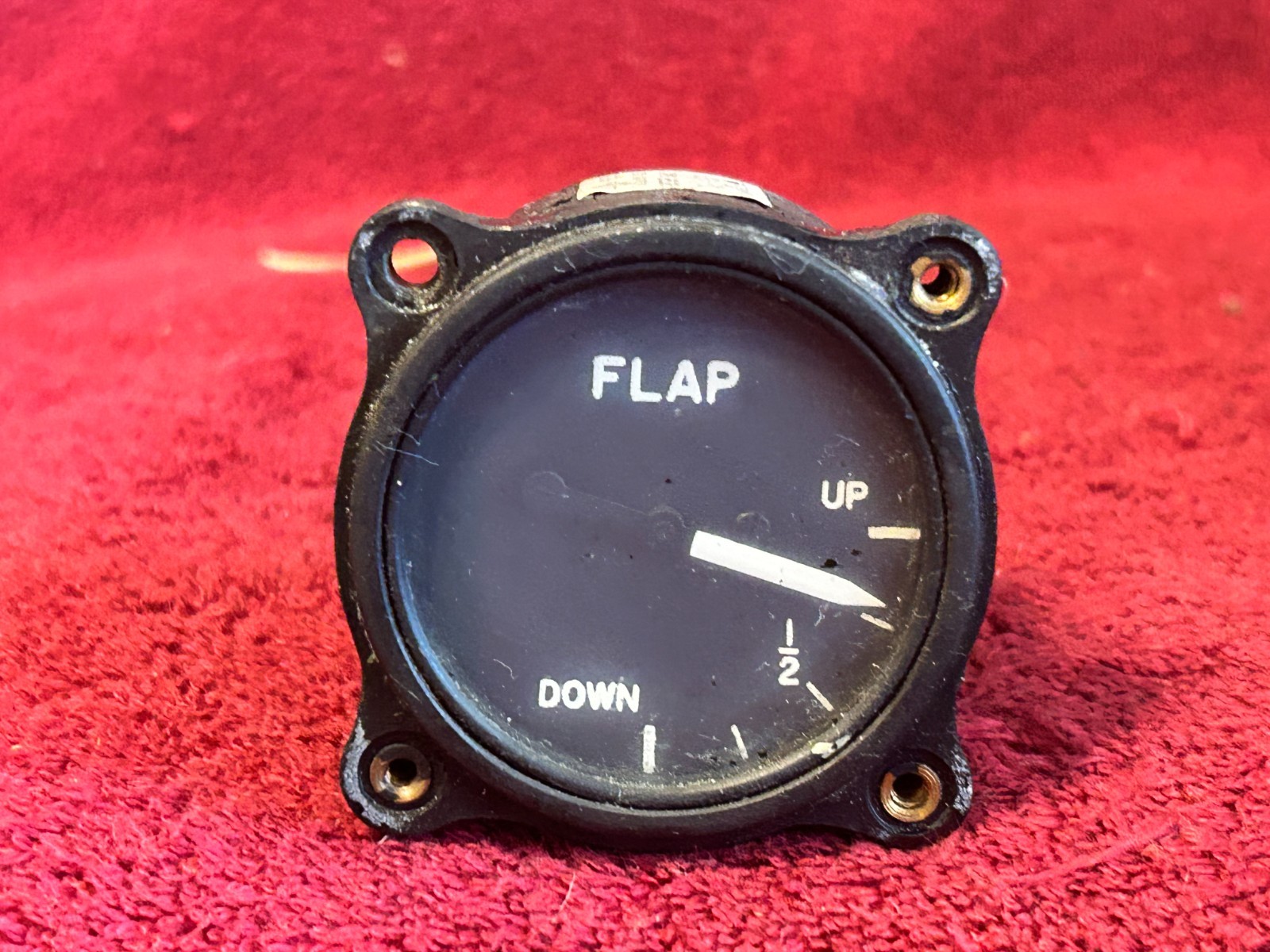 AIRCRAFT 2 1/4 IN. FLAP POSITION INDICATOR WITH CONNECTOR