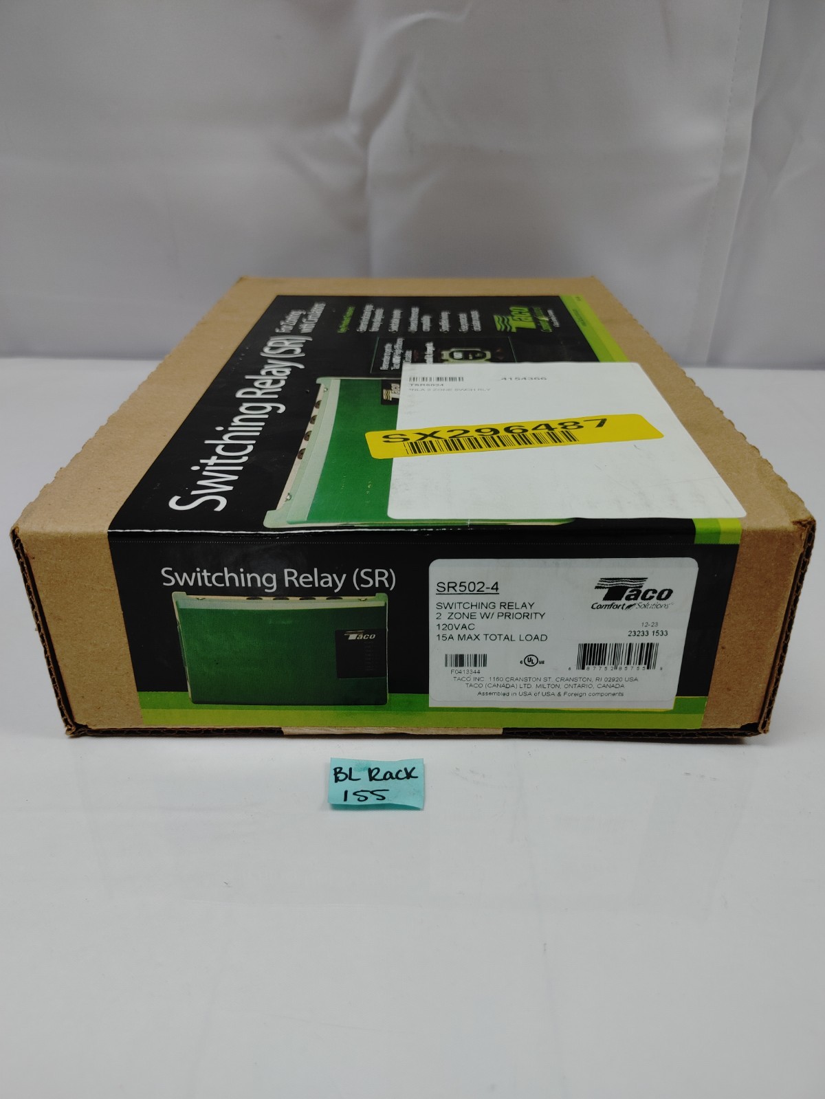Taco SR502-4 Switching Relay 2-Zone - SEALED