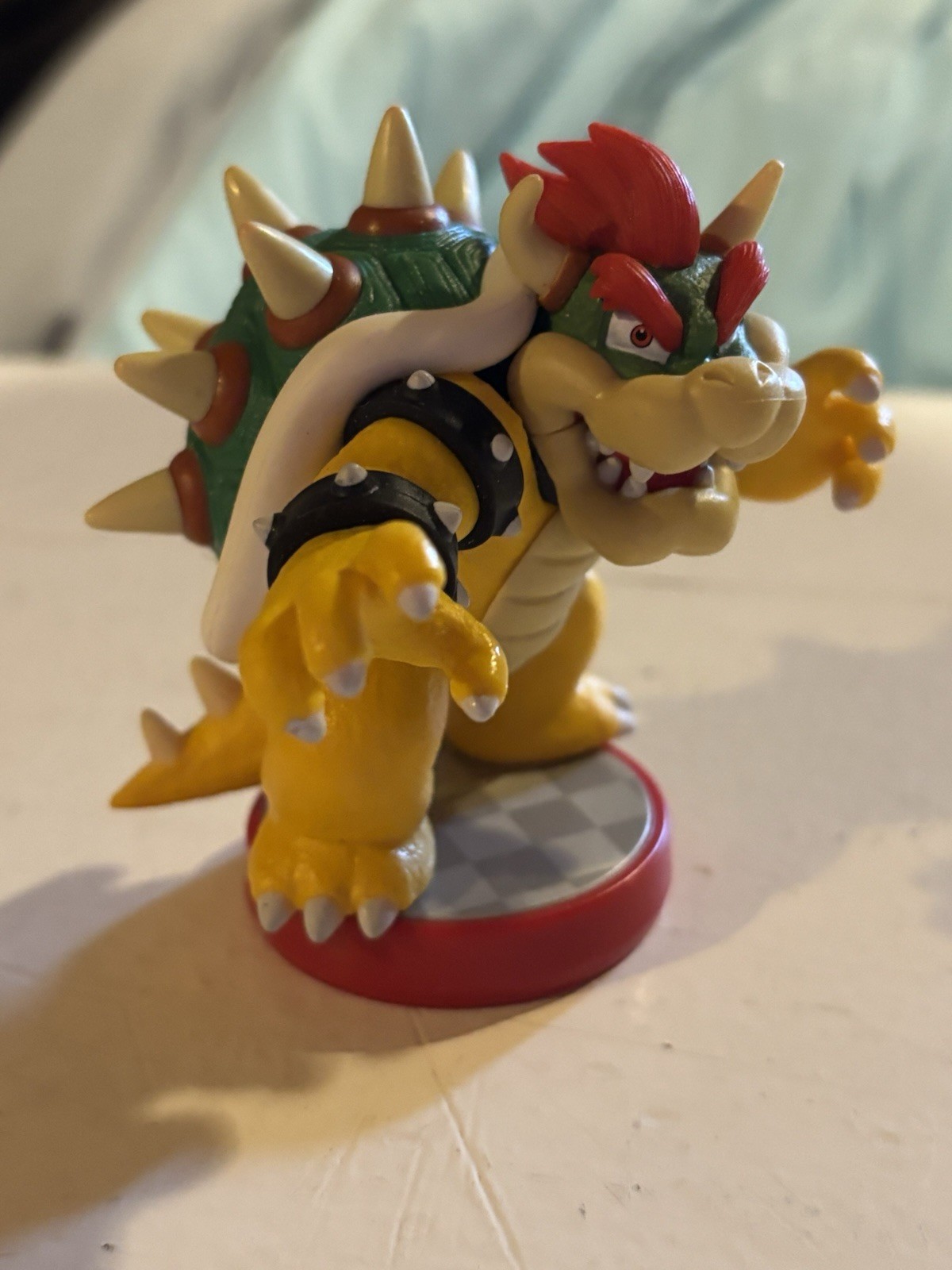 Super Mario Bowser Amiibo- Used, Formatted