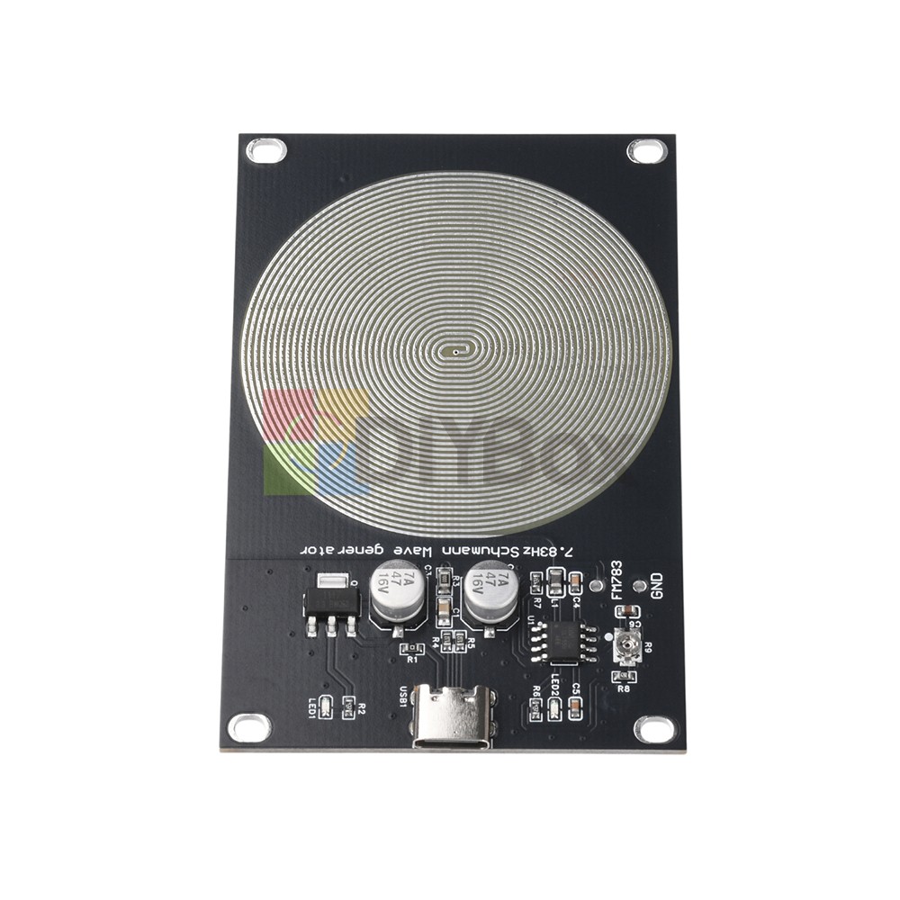 DC 5V 7.83Hz Schumann Wave Generator Ultra Low Frequency Pulse Generator Type-C