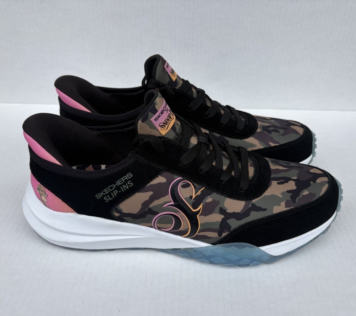 Skechers Slip-Ins x Snoop Dogg “Frenzy / Dr. Bombay” (camo/pink ) Size 10.5