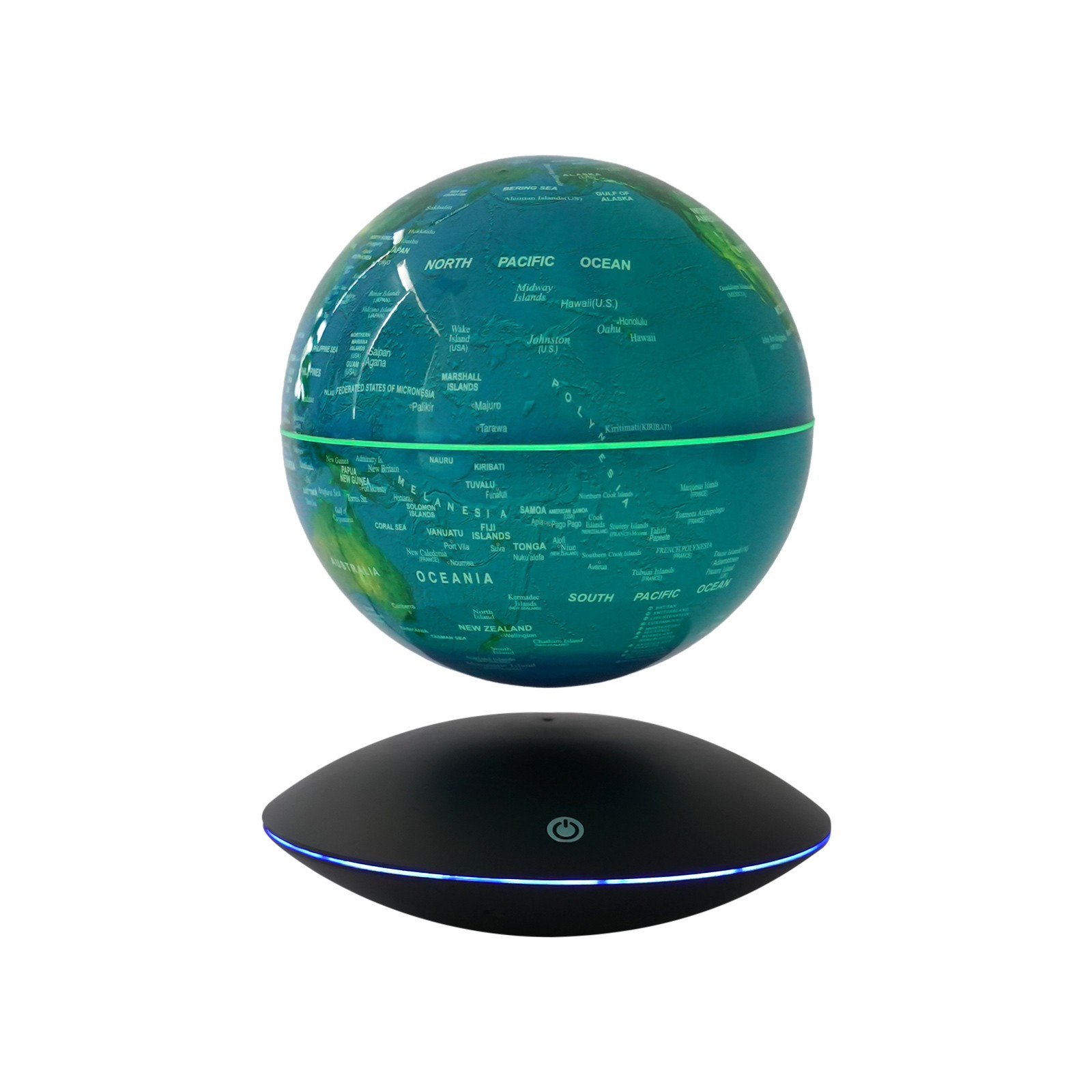 LED Globe Magnetic Levitation Floating Globe Light World Map Rotating Night Lamp