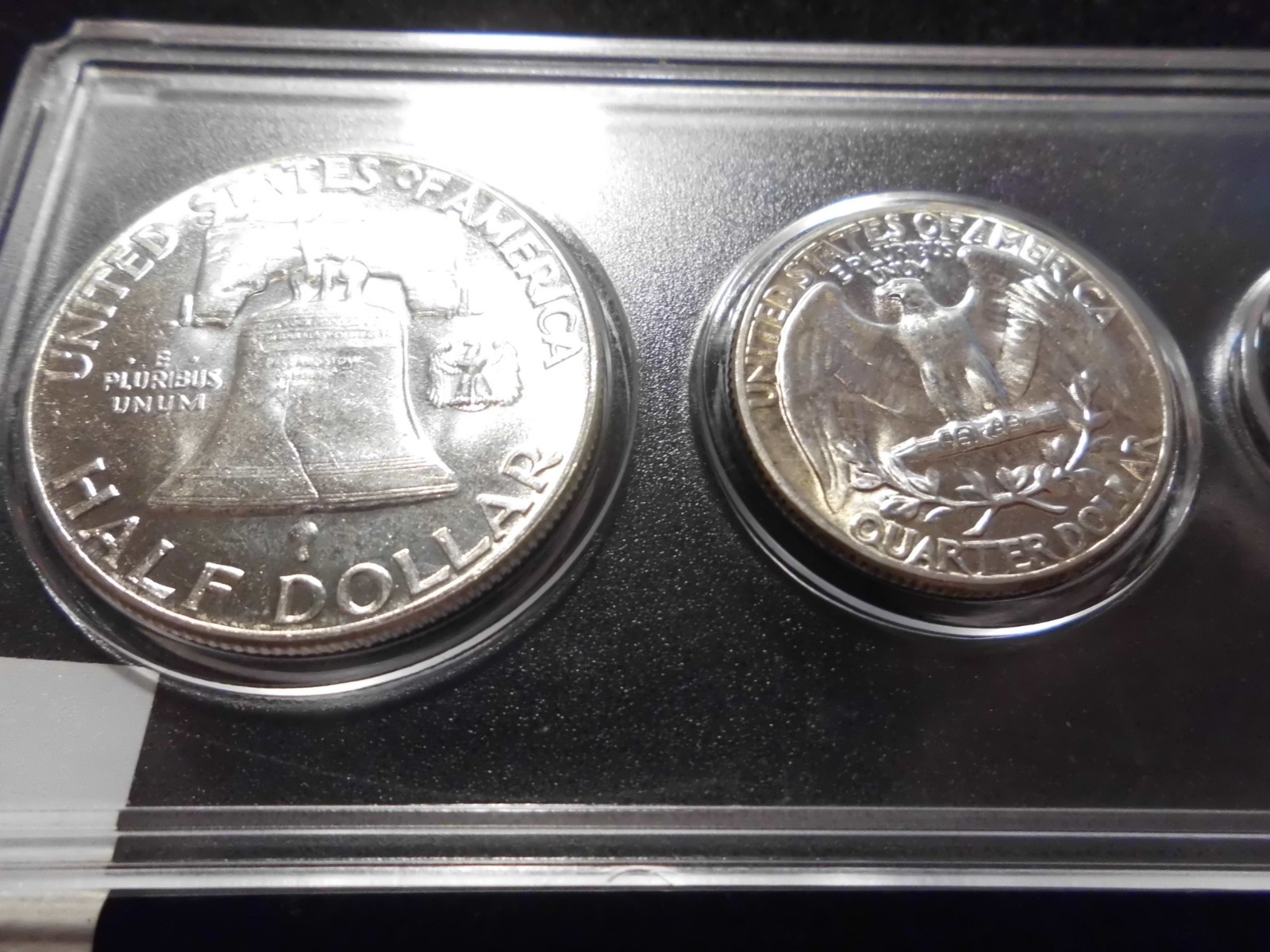 1949 P/D/S GEM UNCIRCULATED B/U MINT SET - 90% SILVER -