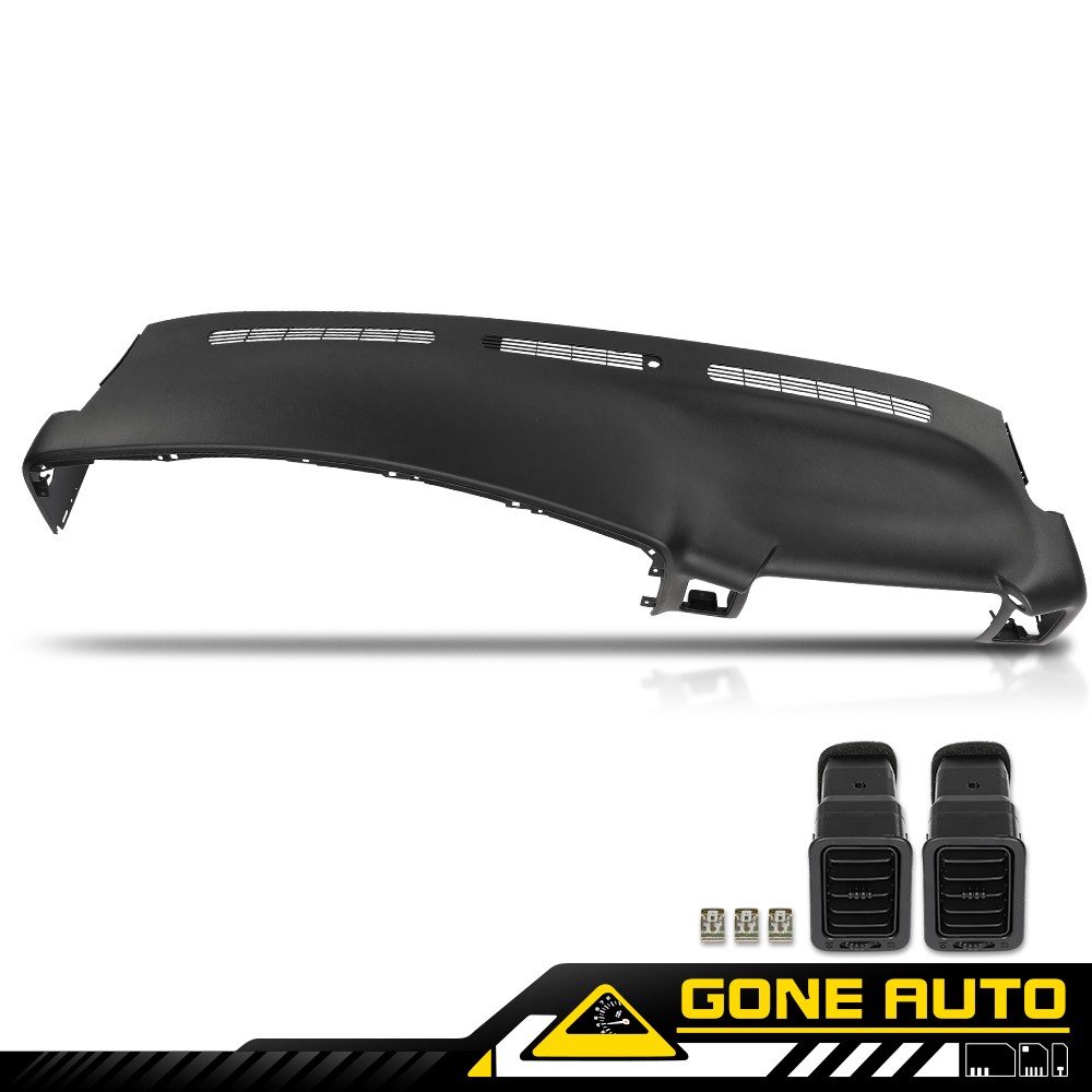 Fit For 1999-2006 Chevrolet Silverado / GMC Sierra Upper Dash Board Cover Black