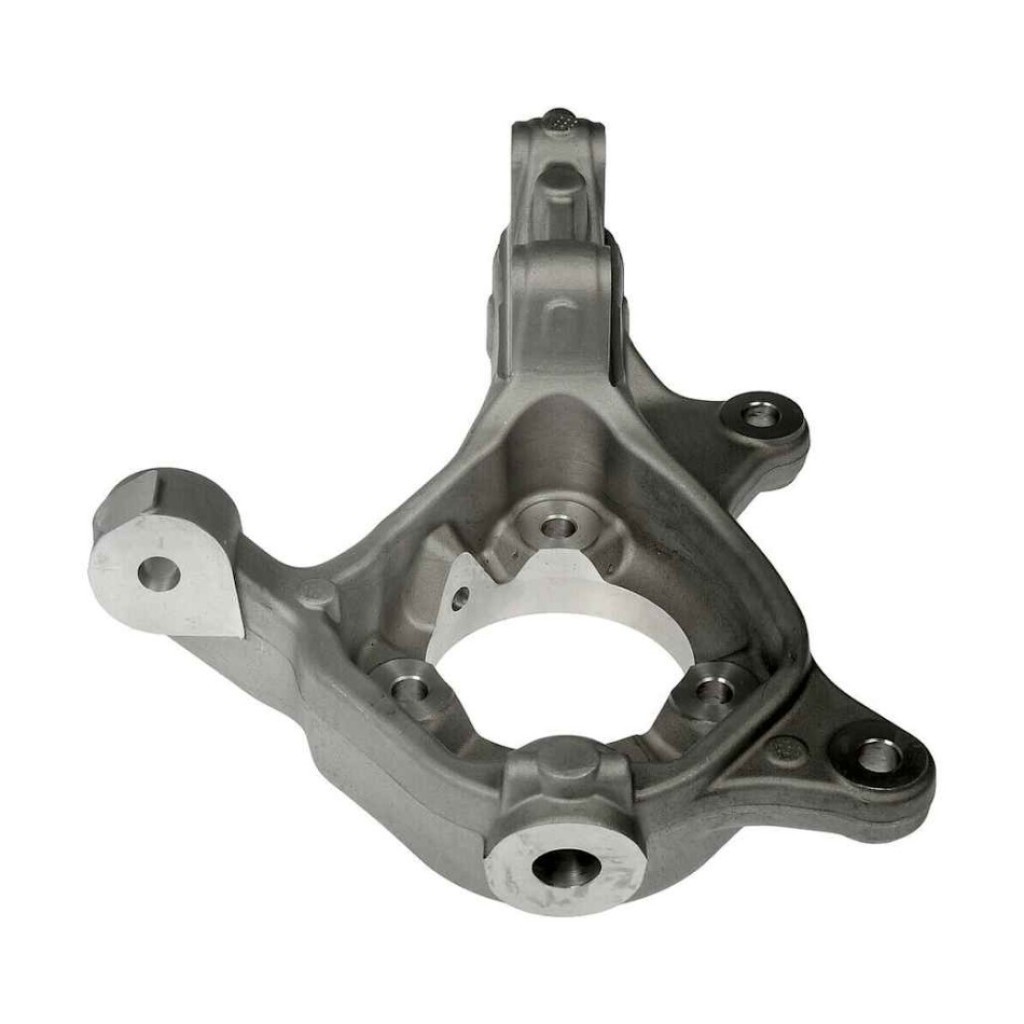 For Buick Enclave 2008-2017 Steering Knuckle Driver Side | Front Aluminum Silver