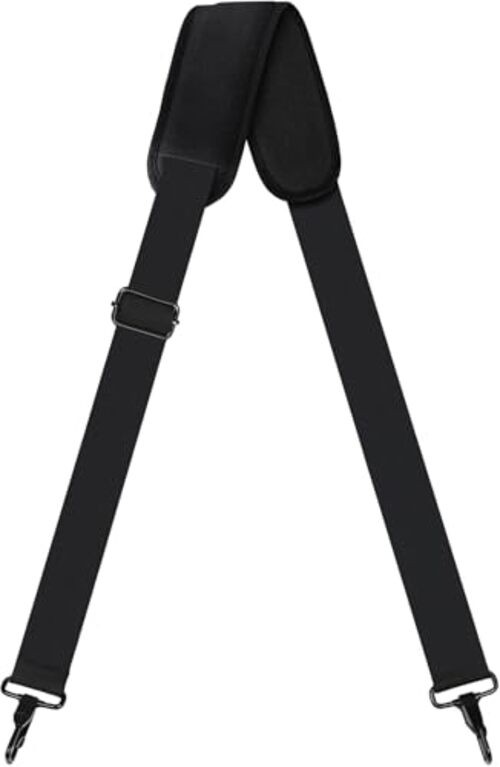 72 inch Shoulder Strap, Universal Replacement Laptop Shoulder Strap with Black