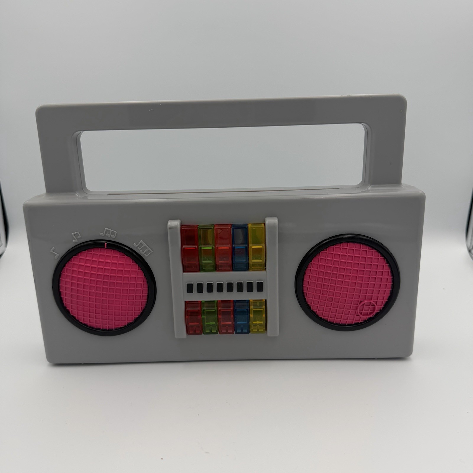 Yo Gabba Gabba Boombox Pop Up Playset Lights Sounds Music 2009 tested & Works